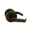 ASSA Abloy Accentra AU4607LN613ESCHC Office Entry Augusta Lever Grade 2 Cylindrical Lock with Schlage C Keyway, MCD234 Latch, and 497-114 Strike US10BE (613E) Oil Rubbed Bronze Finish