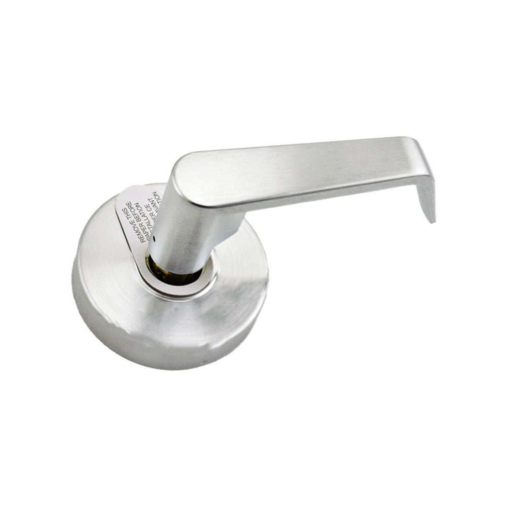 ASSA Abloy Accentra AU4655LN626 Single Dummy Augusta Lever Grade 2 Cylindrical Lock US26D (626) Satin Chrome Finish