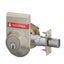 Schlage Commercial B560P619OSOCC Grade 2 Single Cylinder Deadbolt with C Keyway KD with 12287 Latch and 10094 Strike and Outside Occupied Vacant Indicator Satin Nickel Finish