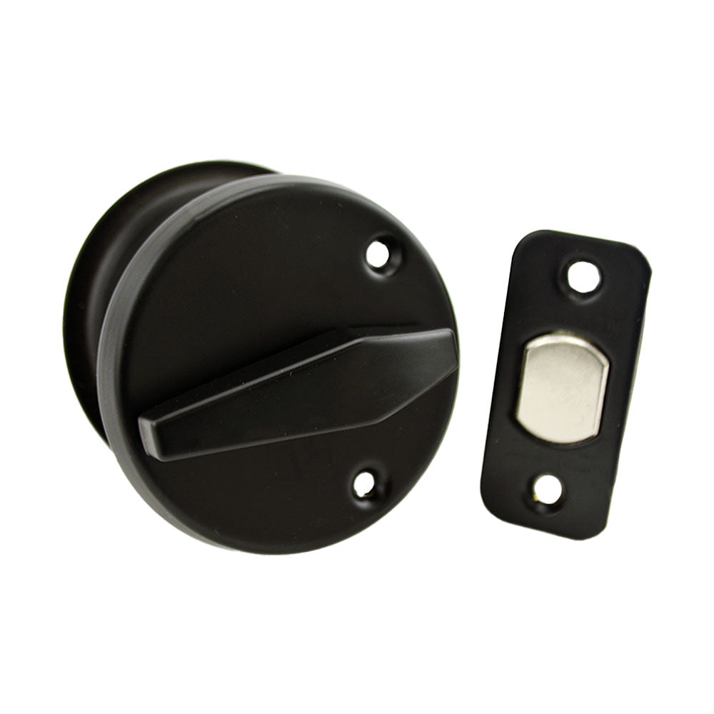 Schlage Commercial B560P622 Grade 2 Single Cylinder Deadbolt with C Keyway KA4 with 12287 Latch and 10094 Strike Matte Black Finish Main image