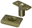 Deltana BC218RU5 Ball Catch; Round Corners; Antique Brass Finish