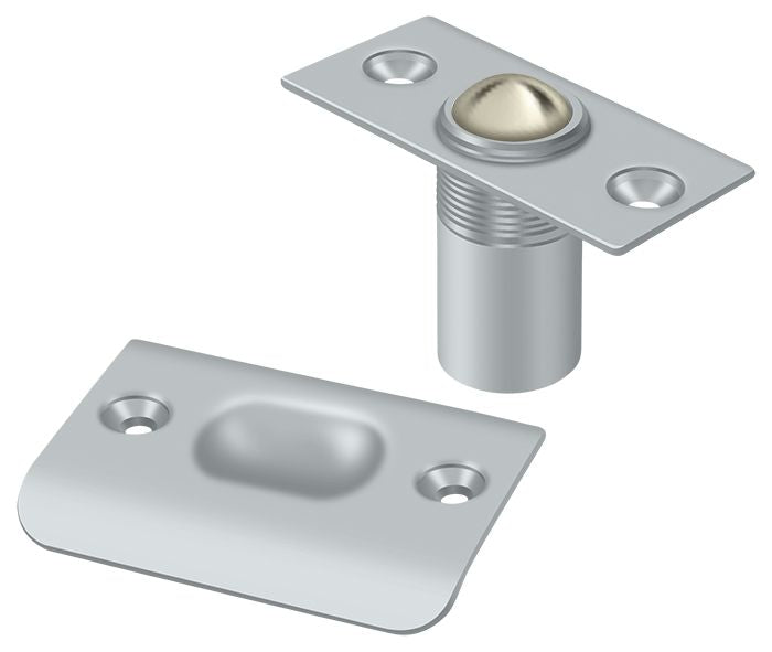 Deltana BC218U26D Ball Catch; Satin Chrome Finish Main image
