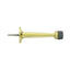 Deltana BDS30U3-UNL 3-1/4" Baseboard Door Bumper; Solid Brass; Unlacquered Bright Brass Finish