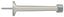 Deltana BDS425U15 4" Baseboard Door Bumper; Solid Brass; Satin Nickel Finish