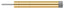 Deltana BDS450CR003 Extension Baseboard Door Bumper; Solid Brass; Lifetime Brass Finish