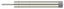 Deltana BDS450U14 Extension Baseboard Door Bumper; Solid Brass; Bright Nickel Finish