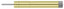 Deltana BDS450U3 Extension Baseboard Door Bumper; Solid Brass; Bright Brass Finish