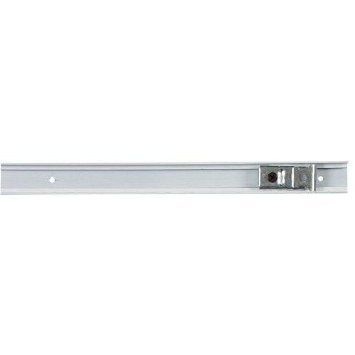 Best Hinges BF300172 72" (6') 2 Door Steel Track with Pivot Bracket # 522120 White Finish Main image