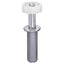 Best Hinges BF30322C Bi-Fold Guide Wheel for 3/8" Hole # 522620 Zinc Plated Finish