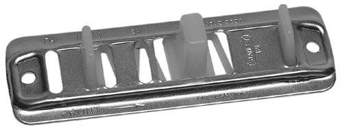 Best Hinges BP15071 Bypass Adjustable Floor Guide # 541008 White Finish Main image