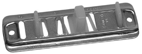 Best Hinges BP15075 Bypass Adjustable Floor Guide # 541012 White Finish Main image