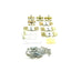 Best Hinges BP150NHDW Bypass Hardware Set # 405860