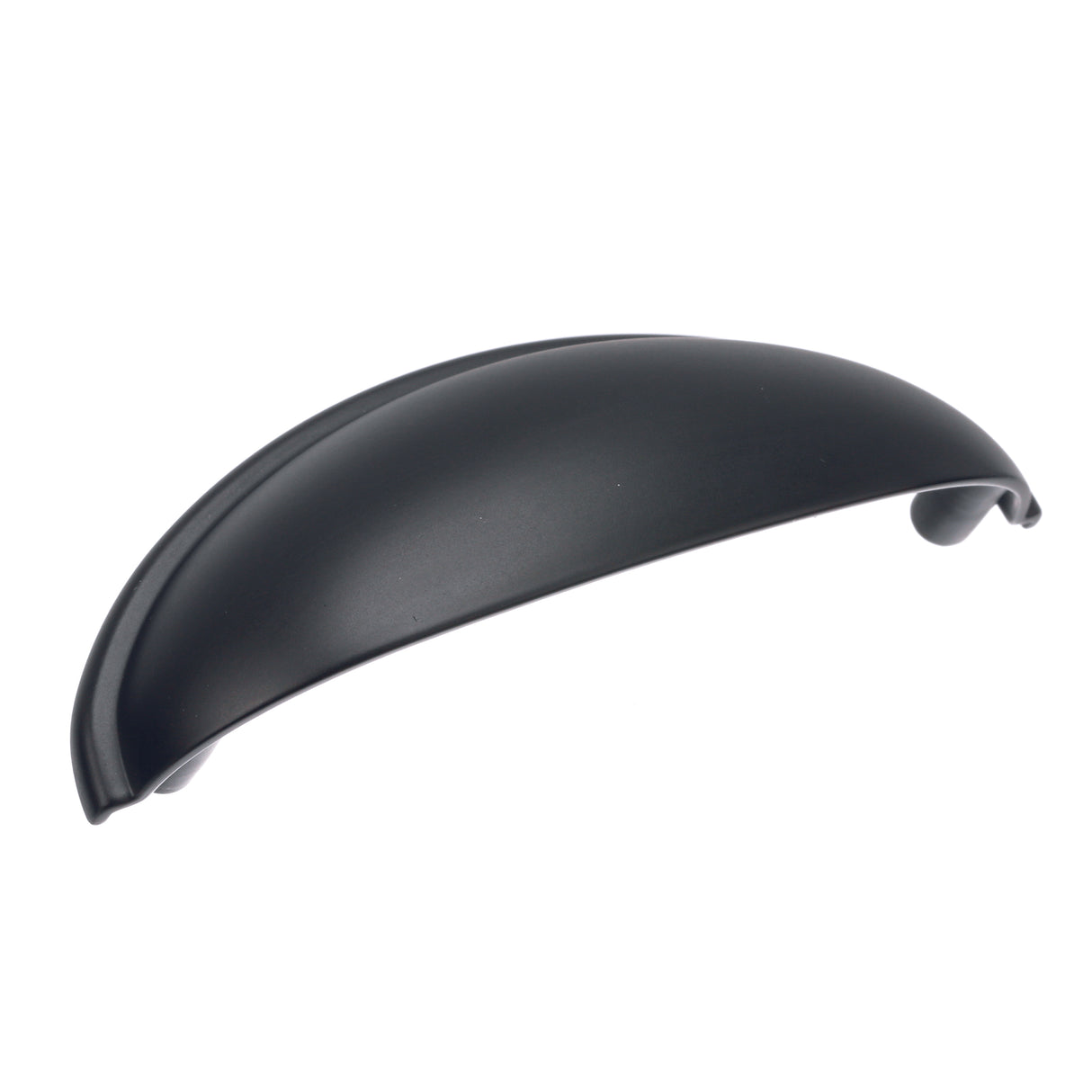 Amerock BP22094FB Allison Cabinet Cup Pull with 3" (76 mm) Center to Center Matte Black Finish