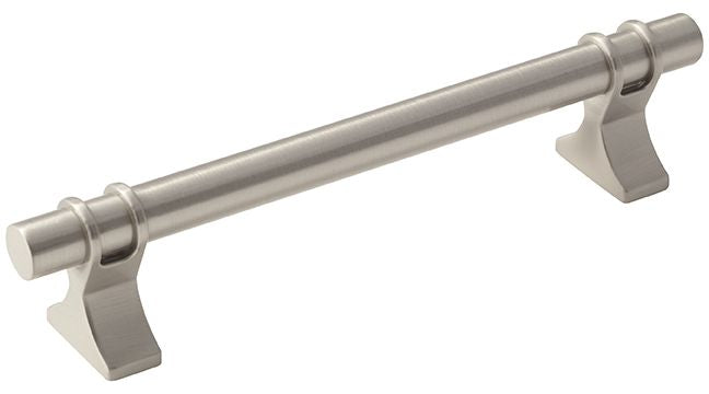 Amerock BP36606G10 5-1/16" (128 mm) Center to Center Davenport Cabinet Pull Satin Nickel Finish