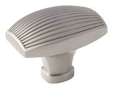 Amerock BP36617G10 1-3/4" (44 mm) Sea Grass Cabinet Knob Satin Nickel Finish
