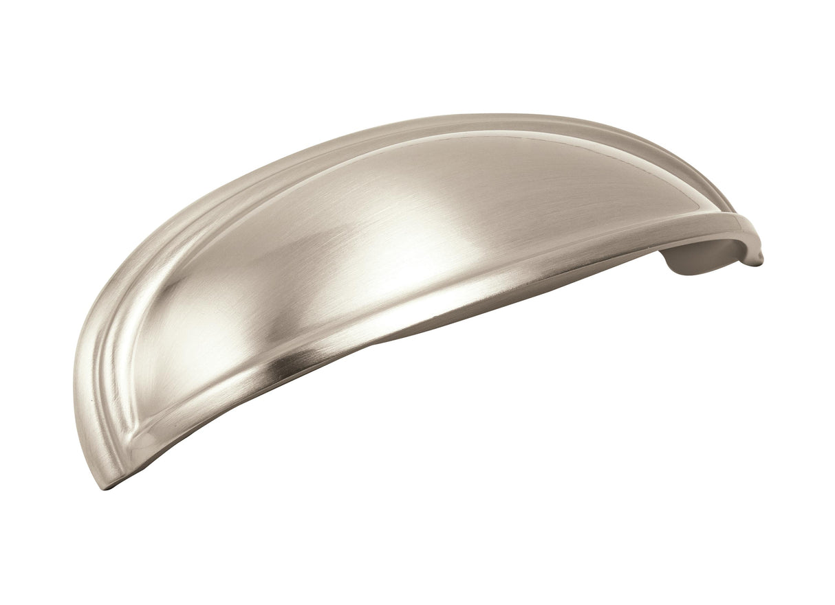 Amerock BP36640G10 3" (76 mm) and 4" (102 mm) Center to Center Ashby Cup Pull Satin Nickel Finish