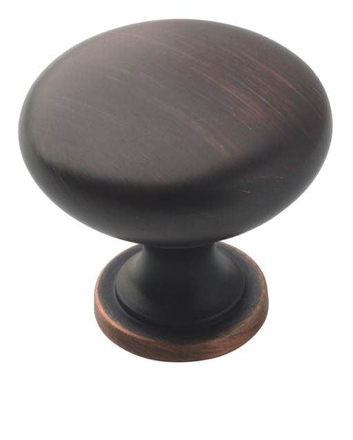 Amerock BP53005ORB 1-1/4" (32 mm) Diameter Allison Value Cabinet Knob Oil Rubbed Bronze Finish
