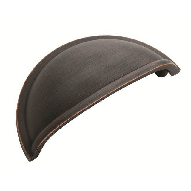 Amerock BP53010ORB 3" (76 mm) Center to Center Allison Cabinet Cup Pull Oil Rubbed Bronze Finish