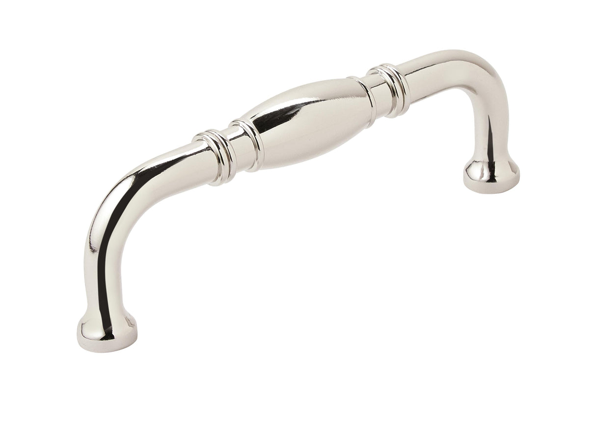 Amerock BP55243PN 3-3/4" (96 mm) Center to Center Granby Cabinet Pull Polished Nickel Finish