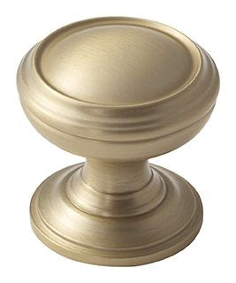 Amerock BP55342BBZ 1-1/4" (32 mm) Diameter Revitalize Cabinet Knob Golden Champagne Finish