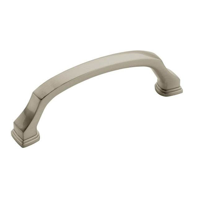 Amerock BP55344G10 3-3/4" (96 mm) Center to Center Revitalize Cabinet Pull Satin Nickel Finish