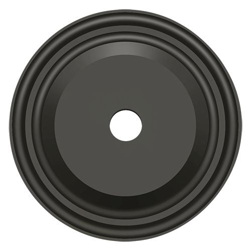 Deltana BPRC150U10B Base Plate for Knobs; 1-1/2" Diameter; Oil Rubbed Bronze Finish