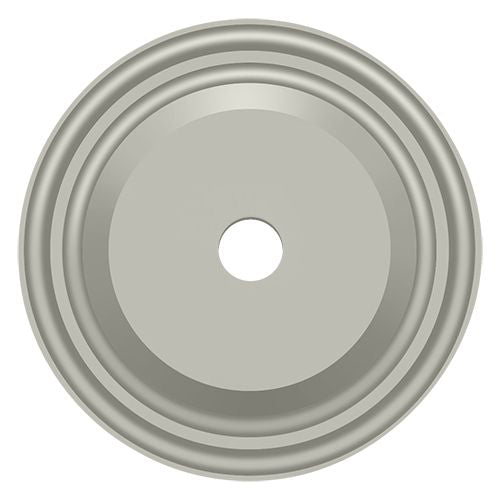 Deltana BPRC150U15 Base Plate for Knobs; 1-1/2" Diameter; Satin Nickel Finish Main image
