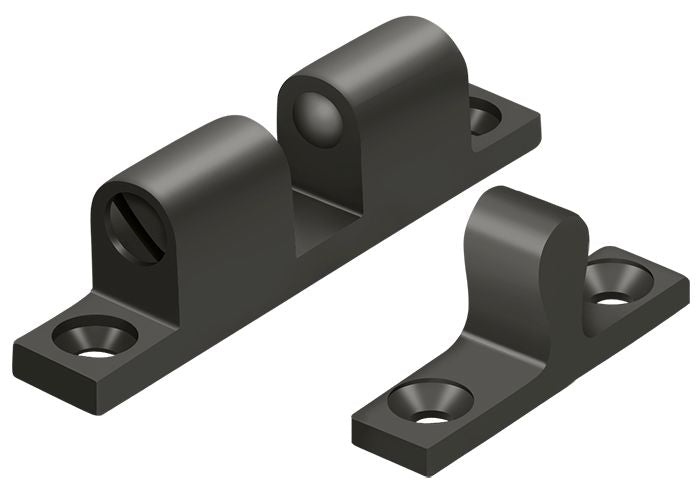 Deltana BTC10U10B Ball Tension Catch 1-4/5" x 3/10"; Oil Rubbed Bronze Finish Main image