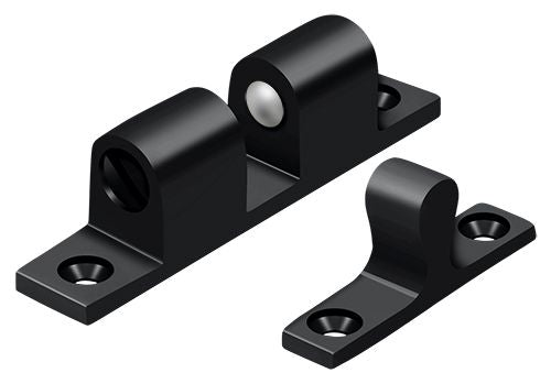 Deltana BTC20U19 Ball Tension Catch 2-3/10" x 2/5"; Black Finish Main image