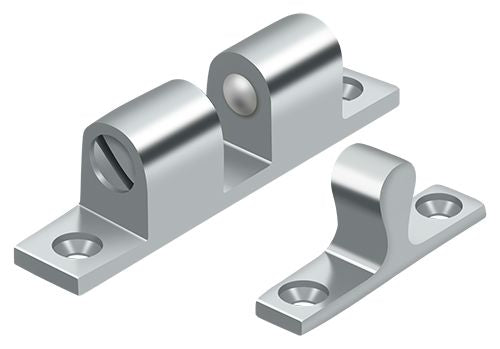 Deltana BTC20U26 Ball Tension Catch 2-3/10" x 2/5"; Bright Chrome Finish Main image