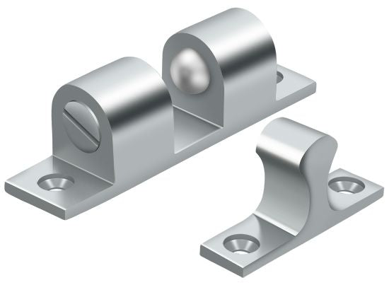 Deltana BTC30U26 Ball Tension Catch 3" x 3/4"; Bright Chrome Finish Main image