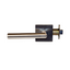 Emtek C5210STUUS15 Stuttgart Lever 2-3/8" Backset Privacy with Square Rose with CF Mechanism for 1-3/8" to 1-3/4" Door Satin Nickel Finish