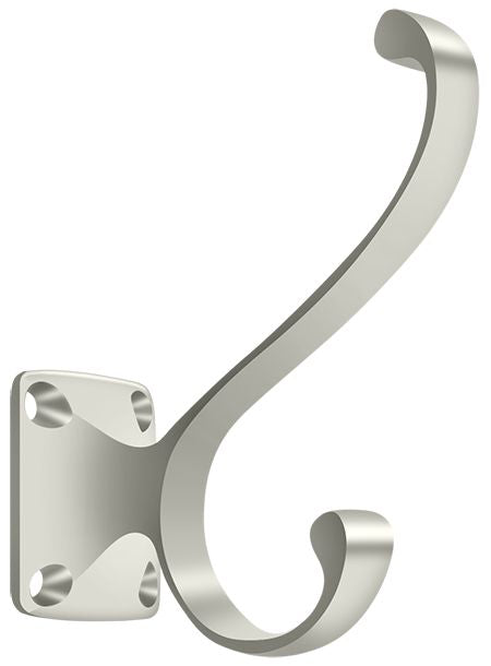Deltana CAHH35U14 Heavy Duty, Coat and Hat Hook, Bright Nickel Finish Main image