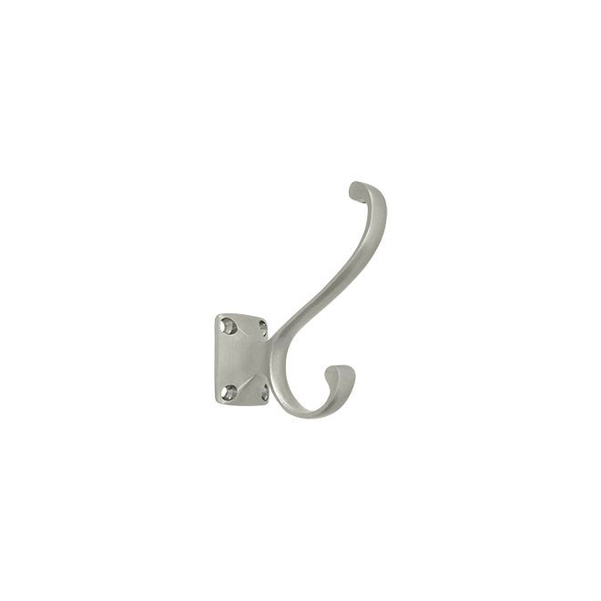 Deltana CAHH35U15 Heavy Duty, Coat and Hat Hook, Satin Nickel Finish Main image