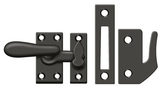 Deltana CF66U10B Window Lock; Casement Fastener; Medium; Oil Rubbed Bronze Finish Main image