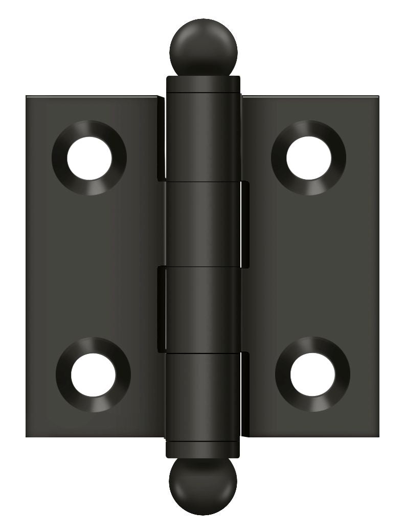 Deltana CH1515U10B 1-1/2" x 1-1/2" Hinge; with Ball Tips; Oil Rubbed Bronze Finish Main image