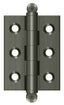 Deltana CH2015U15A 2" x 1-1/2" Hinge; with Ball Tips; Antique Nickel Finish