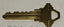 CLK Supplies CHANGESCHLAGEC Cut Change Key for Temporary Core Schlage C
