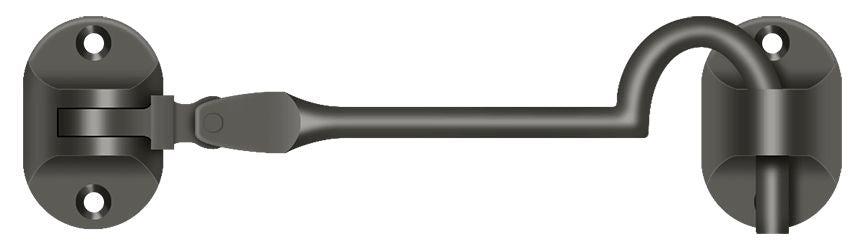 Deltana CHB4U10B Cabin Hooks; British Style; 4"; Oil Rubbed Bronze Finish Main image