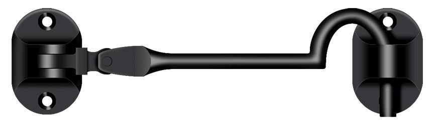 Deltana CHB4U19 Cabin Hooks; British Style; 4"; Black Finish Main image