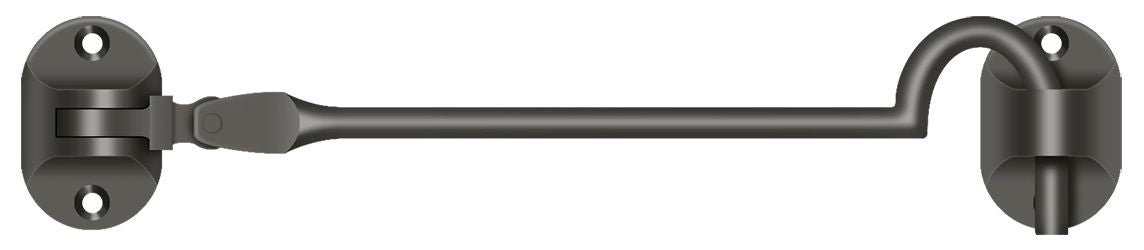 Deltana CHB6U10B Cabin Hooks; British Style; 6"; Oil Rubbed Bronze Finish Main image