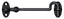 Deltana CHK4U19 Cabin Swivel Hooks; 4"; Black Finish