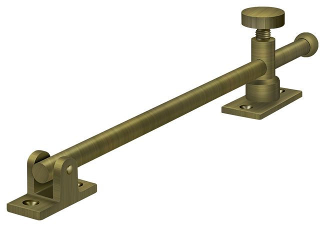 Deltana CSA10U5 10" Casement Stay Adjuster; Antique Brass Finish Main image