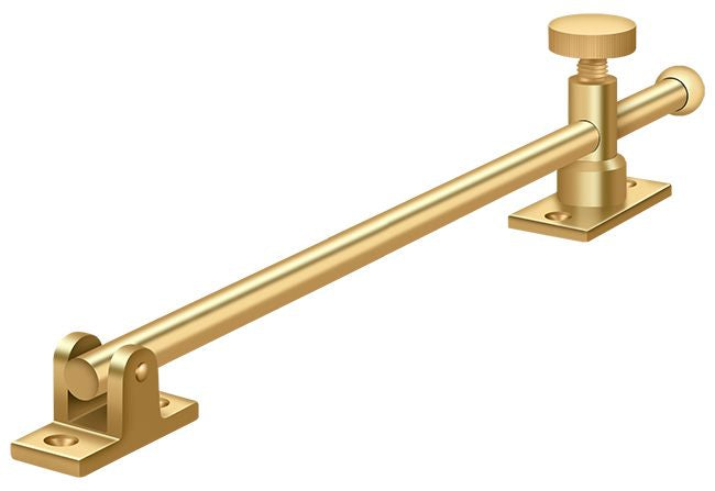 Deltana CSA12CR003 12" Casement Stay Adjuster; Lifetime Brass Finish Main image