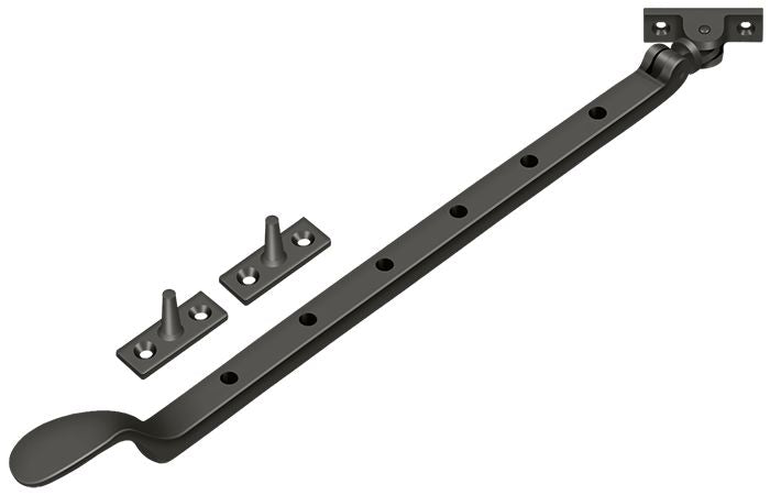 Deltana CSA13U10B 13" Colonial Casement Stay Adjuster; Oil Rubbed Bronze Finish Main image