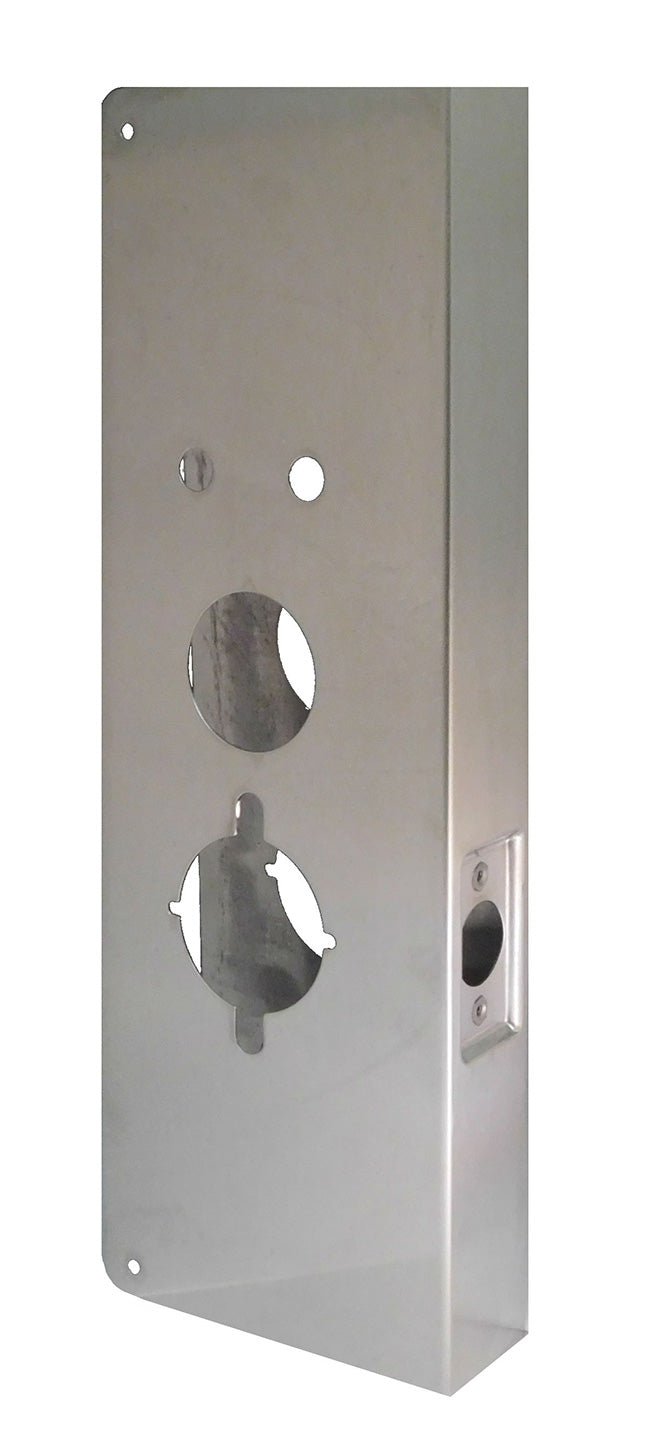 Don-Jo CW27S Classic Wrap Around for Alarm LocK 2700; 3000; and 4100 Trilogy with 2-3/4" Backset and 1-3/4" Door Stainless Steel Finish