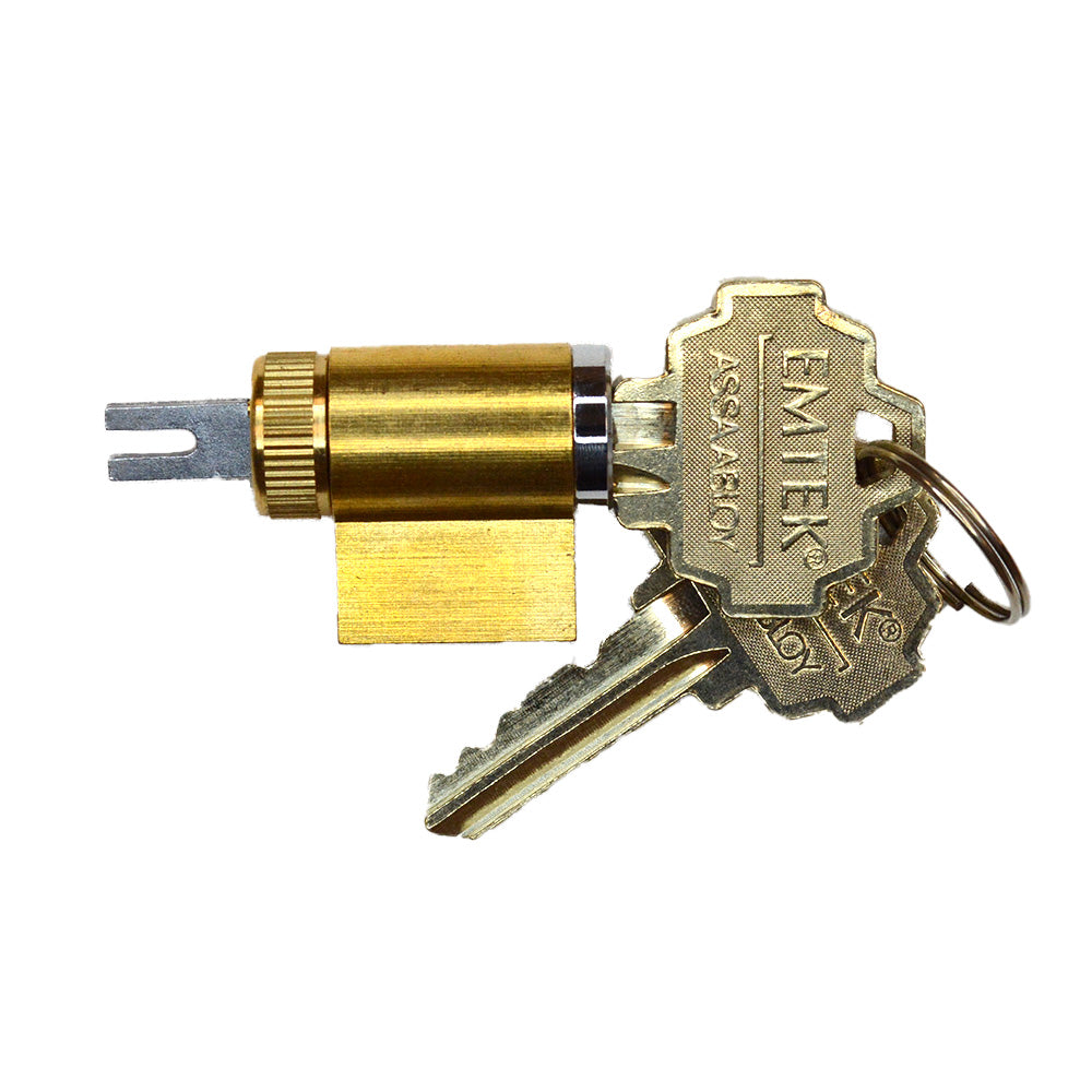 Emtek CY4-PSCHCTOS5-US26 Deadbolt Double Outside Cylinder for US26, US14, US15, US15A, TWB, SWS and SS Finishes Main image