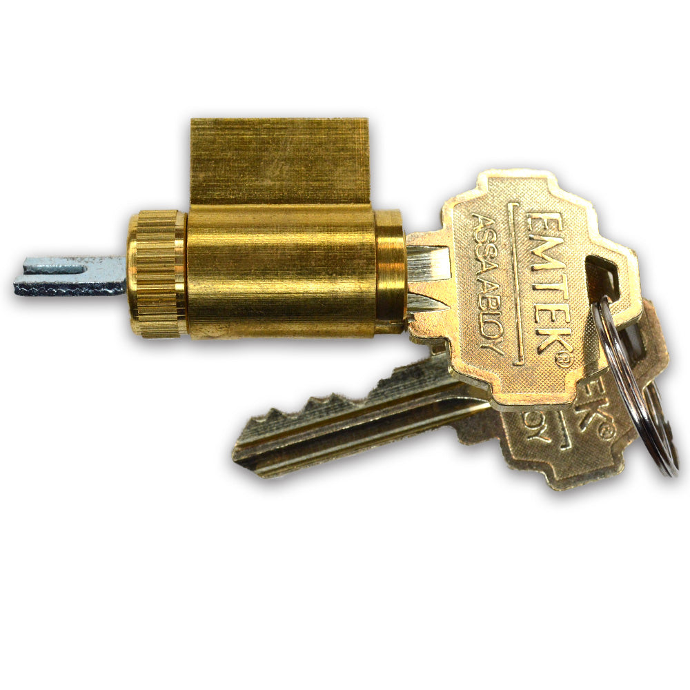 Emtek CY4-PSCHCTOS5-US3 Deadbolt Double Outside Cylinder for US3, US4, US7 and US3NL Finishes Main image