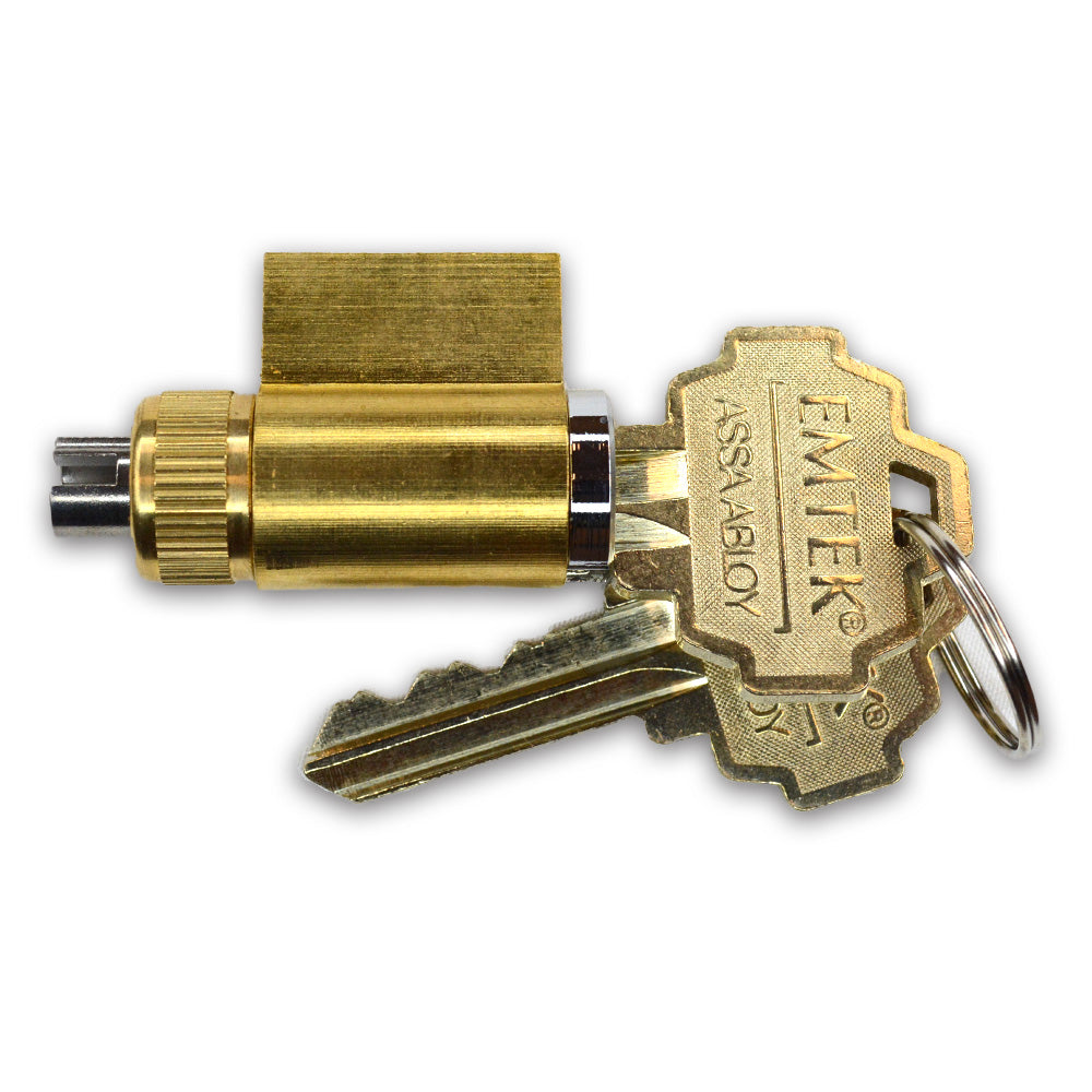 Emtek CY4-PSCHCTS2-US26 Key-In Knob or Lever, Single Keyed, Schlage C Cylinder for US26, US14, US15, US15A, TWB and SS Finishes Main image