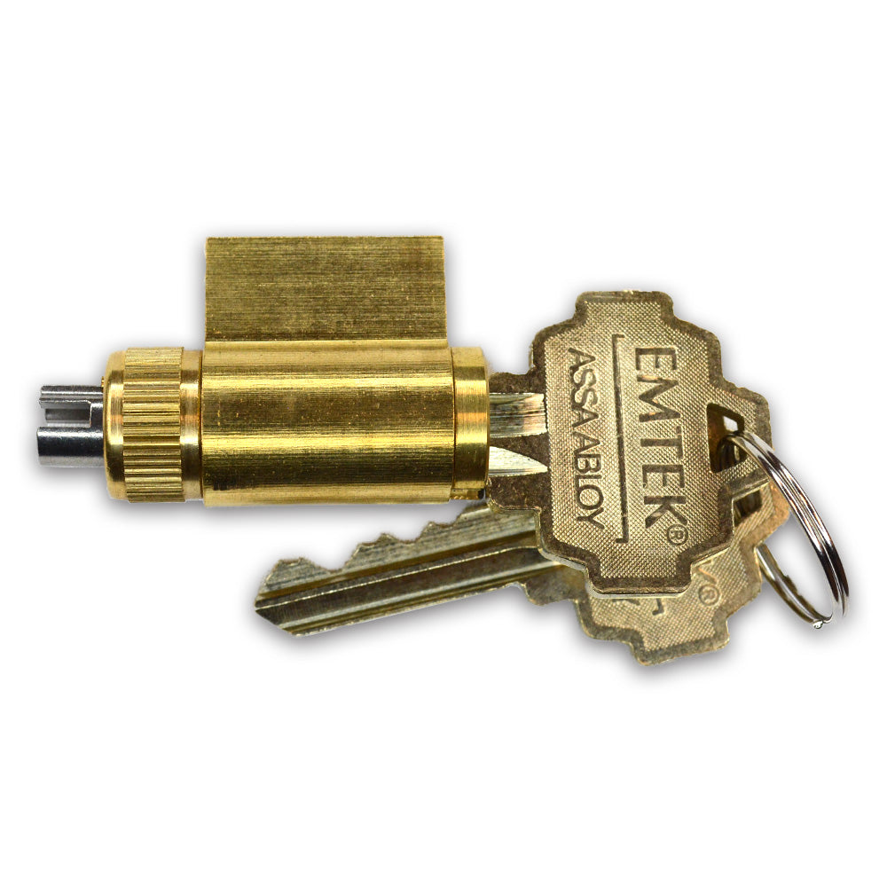 Emtek CY4-PSCHCTS2-US3 Key-In Knob or Lever, Single Keyed, Schlage C Cylinder for US3, US4, US7 and US3NL Finishes Main image